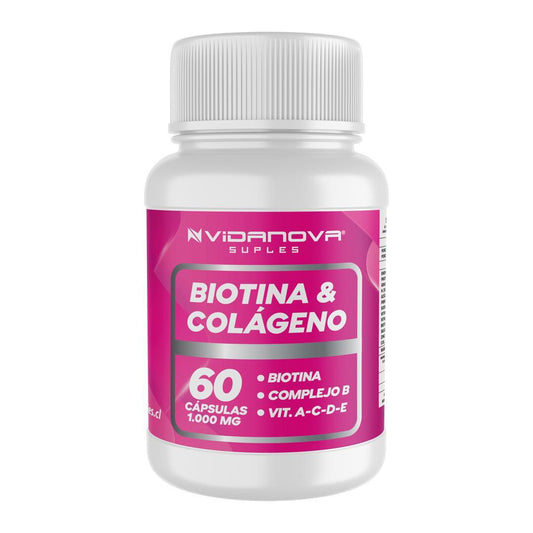 Biotina y Colágeno 1000 mg