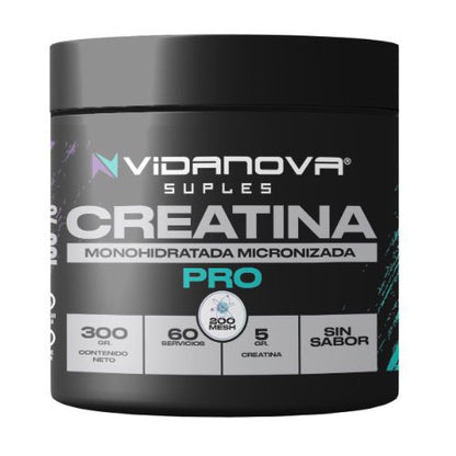 Creatina PRO Monohidratada Micronizada 300g