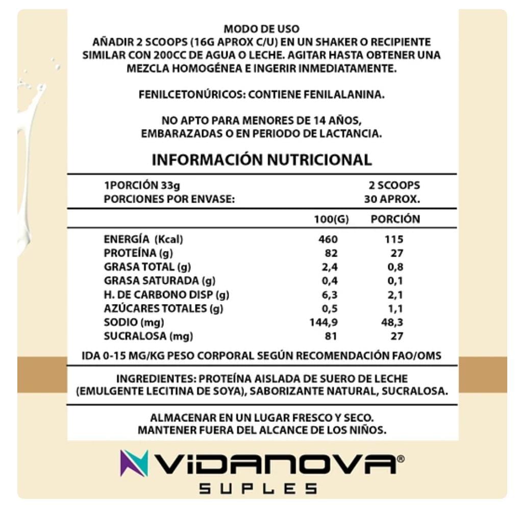 Proteína Whey Isolada 1kg Cookies and Cream