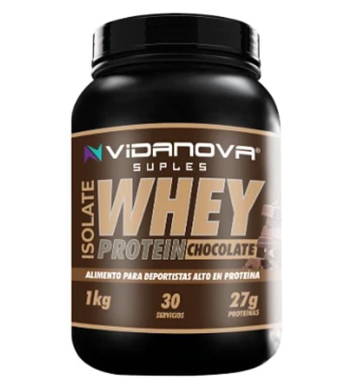 Proteína Whey Isolada 1kg - Chocolate