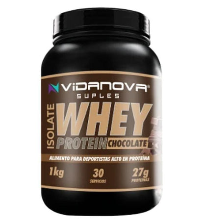 Proteína Whey Isolada 1kg - Chocolate