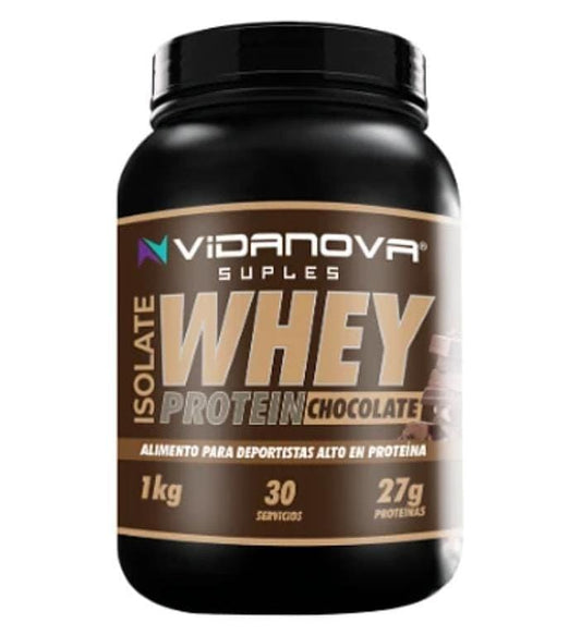 Proteína Whey Isolada 1kg - Chocolate
